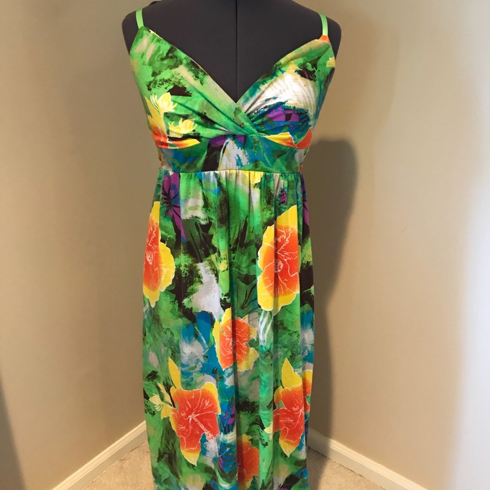 Long Floral Dress
